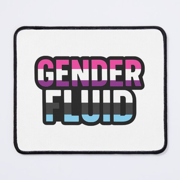 Item preview, Title: Gender Fluid – Bold Pride Typography designed and sold by Haus Of Sin.