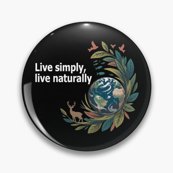 Item preview, Live Simply, Live Naturally designed and sold by WikaKowalczyk.