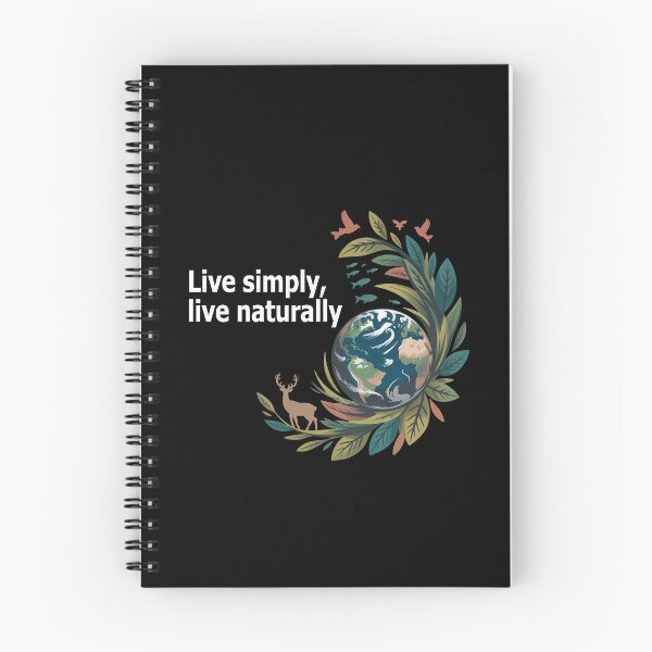 Item preview, Live Simply, Live Naturally designed and sold by WikaKowalczyk.