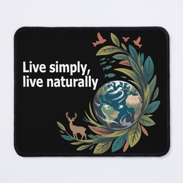 Item preview, Live Simply, Live Naturally designed and sold by WikaKowalczyk.