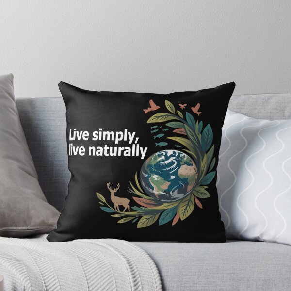 Item preview, Live Simply, Live Naturally designed and sold by WikaKowalczyk.