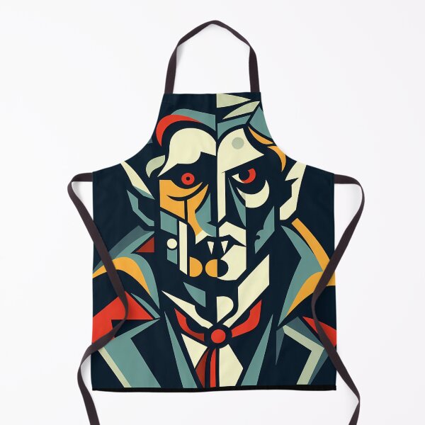 Item preview, Dracula Cubism Art – Gothic Vampire Aesthetic with a Modern Twist designed and sold by OzzFrequency.