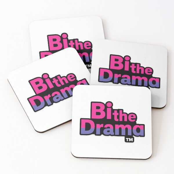 Item preview, Bi the Drama – Bold Pride Design designed and sold by Haus Of Sin.