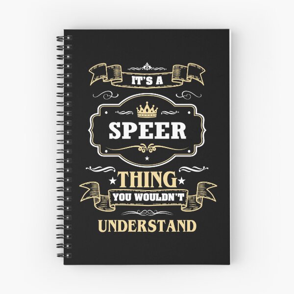 Artikelvorschau, Es ist eine Speer-Sache, die Sie nicht verstehen würden. Speer-Namensshirt entworfen und verkauft von Opera-Dan.