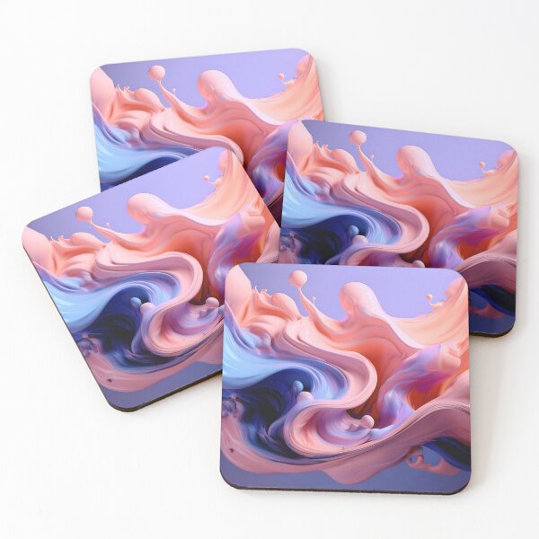 Item preview, Soft Flowing Pastels - Abstract Gradient Ar designed and sold by lojajohns.