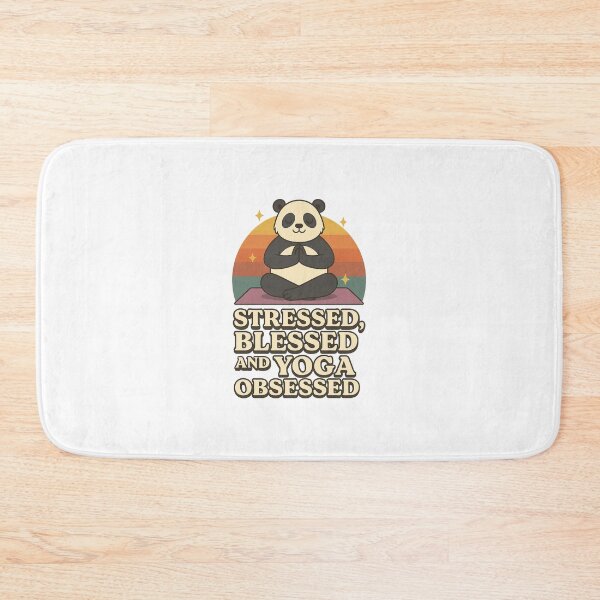 Item preview, Stressed, Blessed and Yoga Obsessed designed and sold by FBA.