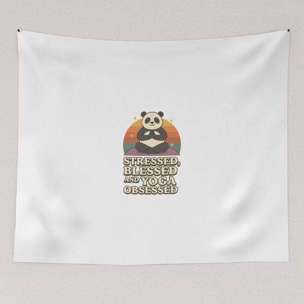 Item preview, Stressed, Blessed and Yoga Obsessed designed and sold by FBA.
