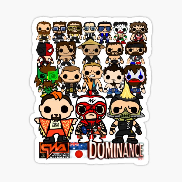 Vista previa del artículo con la obra «QWA Dominance 2018 Pop Vinyl», diseñado y vendido por Chewfactor.