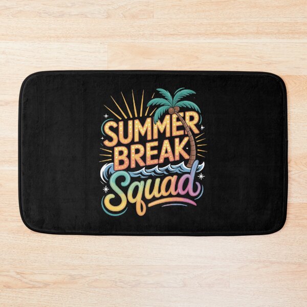 Item preview, Summer Break Squad Vacation Palm Tree Sunset designed and sold by Betsytiptoe.