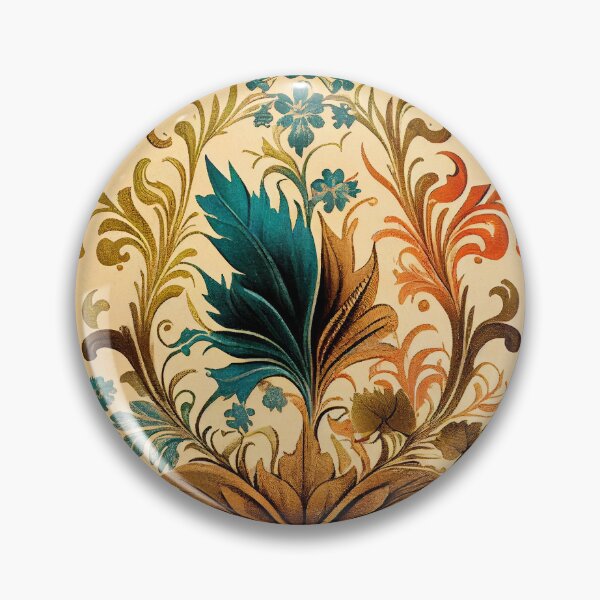 Item preview, Timeless Scroll: Ornate Acanthus Floral Pattern designed and sold by ShadowAndSlate.