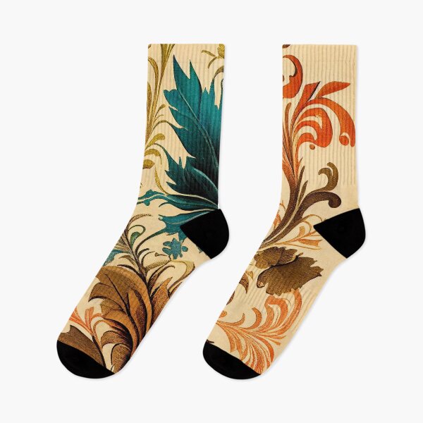 Item preview, Timeless Scroll: Ornate Acanthus Floral Pattern designed and sold by ShadowAndSlate.