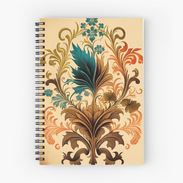 Item preview, Timeless Scroll: Ornate Acanthus Floral Pattern designed and sold by ShadowAndSlate.