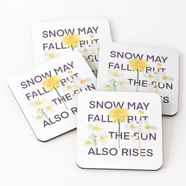 Item preview, Snow May Fall - Sunrise on the Reaping designed and sold by Lea Larue.