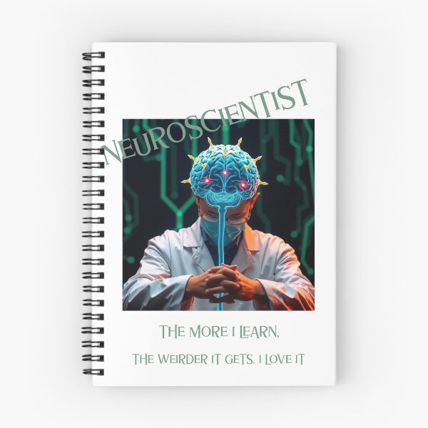 Item preview, Neuroscientist: The more I learn, the weirder it gets. I love it.  designed and sold by OneHappyIguana.