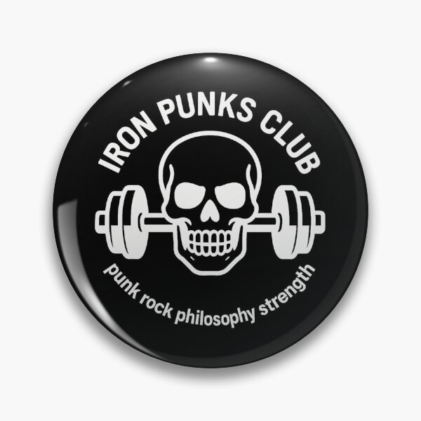 Item preview, Logotipo oscuro del Iron Punks Club designed and sold by Iron Punks Club.
