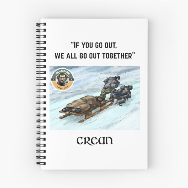 Item preview, Tom Crean Lifesaver - Black text for light backgrounds designed and sold by CreanishThings.