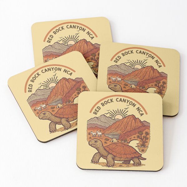 Item preview, Red rock Canyon NCA Nevada desert Tortoise  designed and sold by KreativKulture.