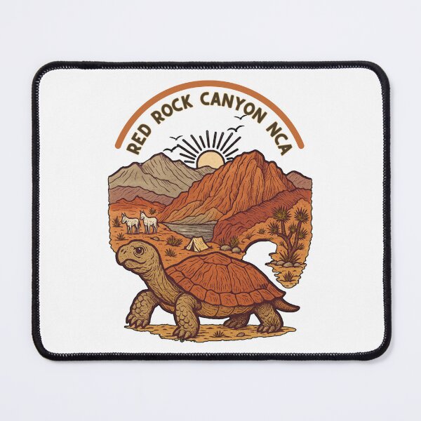 Item preview, Red rock Canyon NCA Nevada desert Tortoise  designed and sold by KreativKulture.