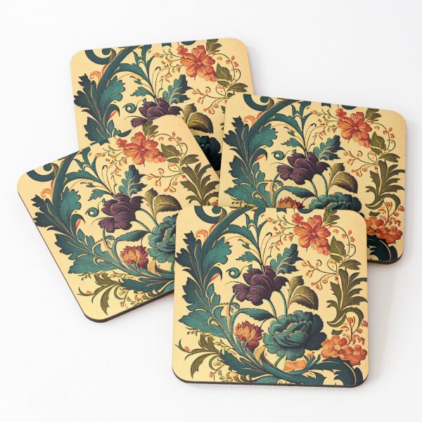 Item preview, Renaissance Garden: Rich Floral Acanthus Design designed and sold by ShadowAndSlate.