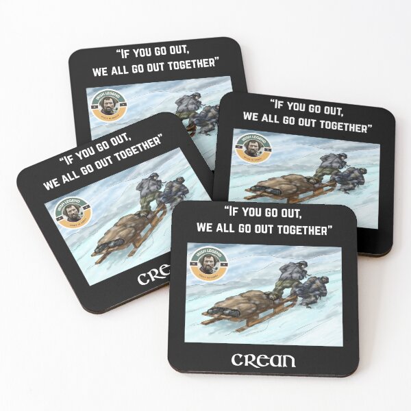 Item preview, Tom Crean Lifesaver - White Text for dark backgrounds designed and sold by CreanishThings.