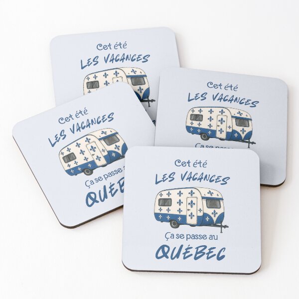 Item preview, Vacances d'été au Québec  designed and sold by FatBirdie.