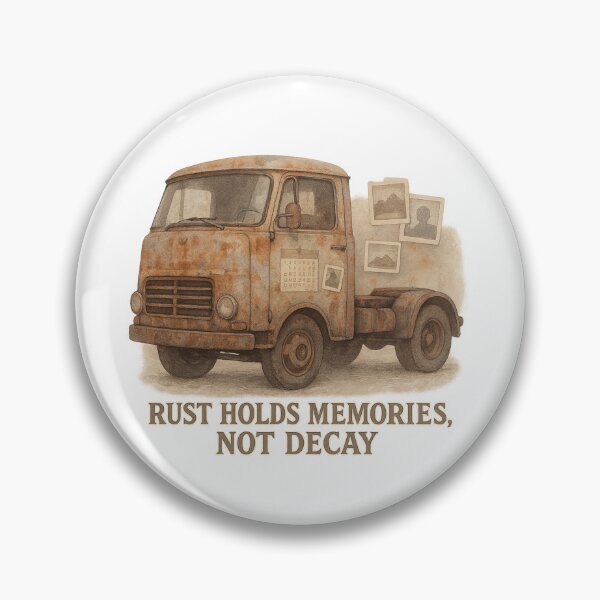 Item preview, Rust Holds Memories, Not Decay designed and sold by AwixArslan.