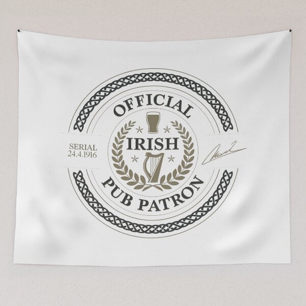 Item preview, Official Irish Pub Patron Celtic Seal Design designed and sold by CELTIC-DESIGNS.