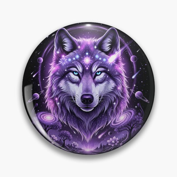 Item preview, Cosmic Wolf Classic T-Shirt designed and sold by PrzemekFanShop.