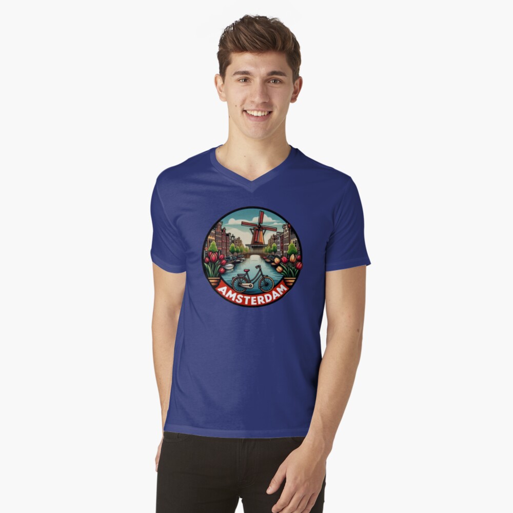 Item preview, V-Neck T-Shirt designed and sold by FineArtsPro.