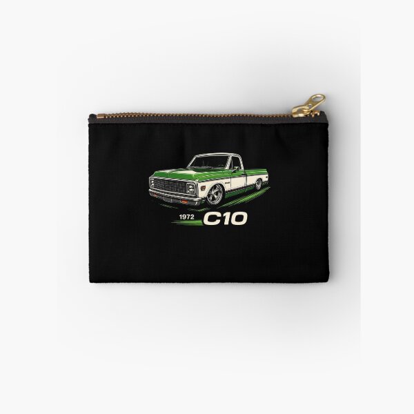 Item preview, 1972 Chevy C10 Pickup in Classic Two-Tone Green and White designed and sold by TheArtOfCar.