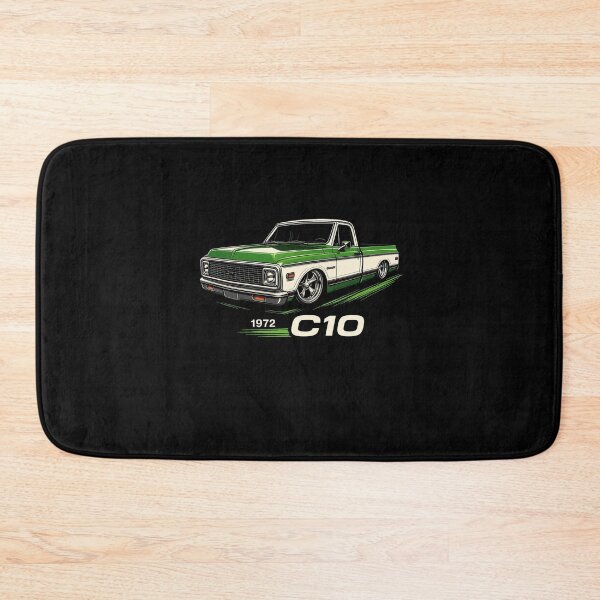 Item preview, 1972 Chevy C10 Pickup in Classic Two-Tone Green and White designed and sold by TheArtOfCar.