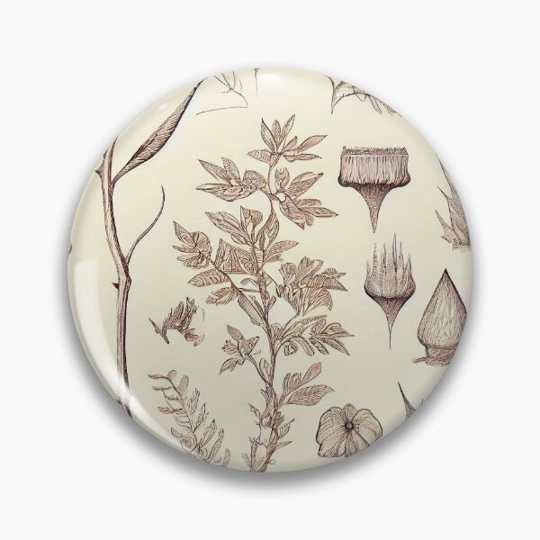 Item preview, Botanical Study: Vintage Plant Sketches Collection designed and sold by ShadowAndSlate.