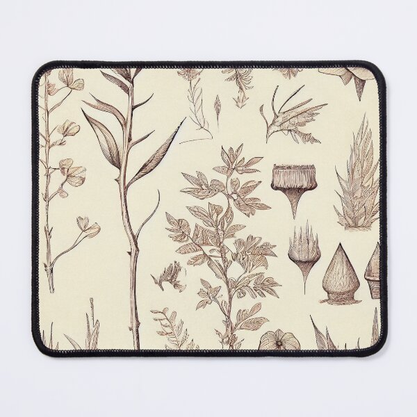 Item preview, Botanical Study: Vintage Plant Sketches Collection designed and sold by ShadowAndSlate.