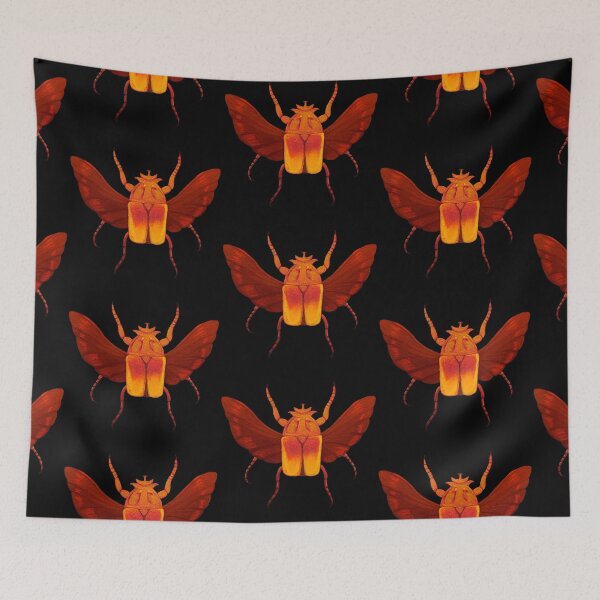 Item preview, June Beetle - Red (no flowers) designed and sold by Hypedi.