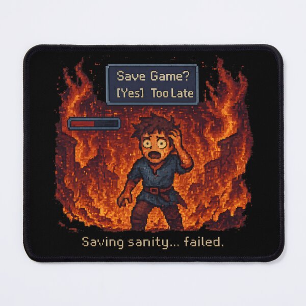 Item preview, Save Game? Too Late Now designed and sold by MysticArtisan.