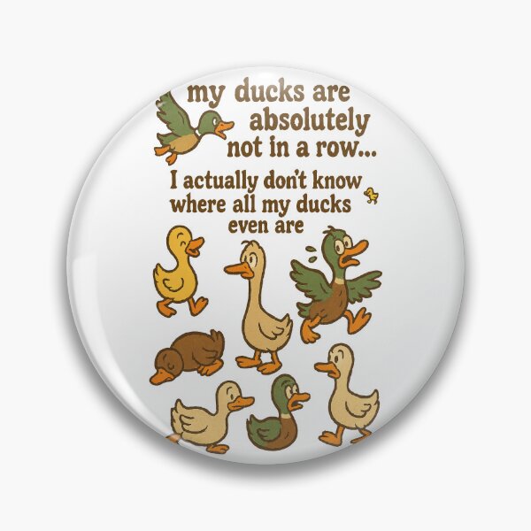 Item preview, Where Are My Ducks?! – Chaotic Duck Humor Design designed and sold by AbstractAnom.