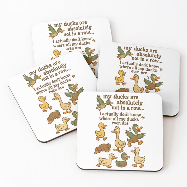 Item preview, Where Are My Ducks?! – Chaotic Duck Humor Design designed and sold by AbstractAnom.
