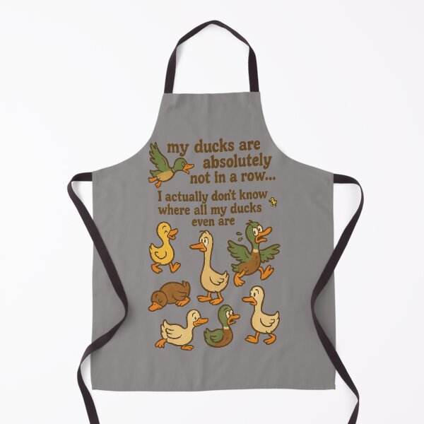 Item preview, Where Are My Ducks?! – Chaotic Duck Humor Design designed and sold by AbstractAnom.