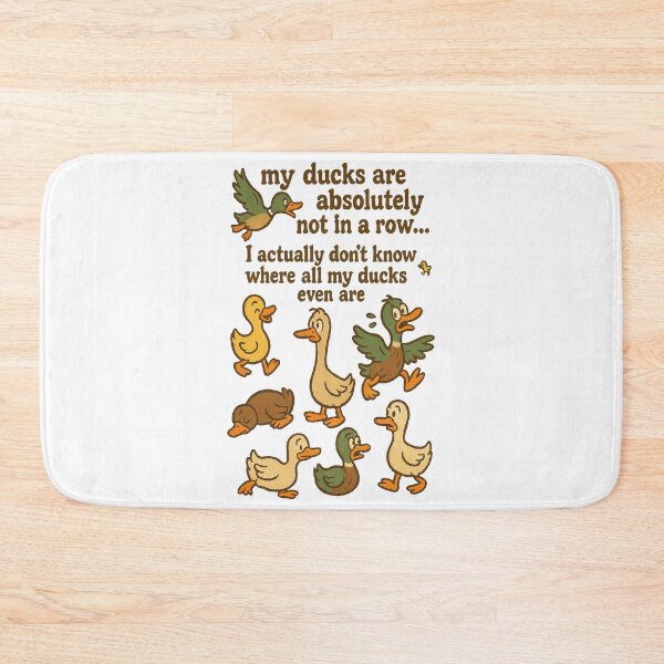 Item preview, Where Are My Ducks?! – Chaotic Duck Humor Design designed and sold by AbstractAnom.