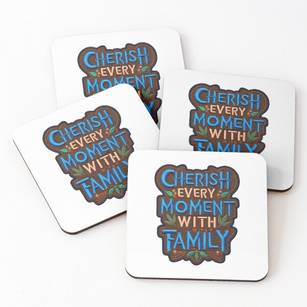 Item preview, Cherish Every Moment with Family Patch designed and sold by ArtDesignTp.