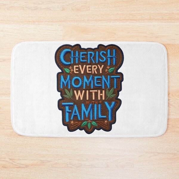 Item preview, Cherish Every Moment with Family Patch designed and sold by ArtDesignTp.