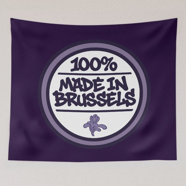 Item preview, 100% Made in Brussels  designed and sold by canvasriddle.