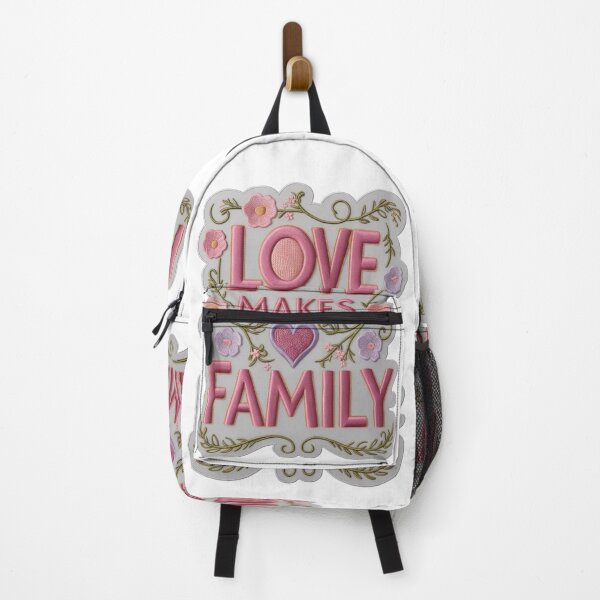 Item preview, Love Makes a Family Embroidered Patch designed and sold by ArtDesignTp.