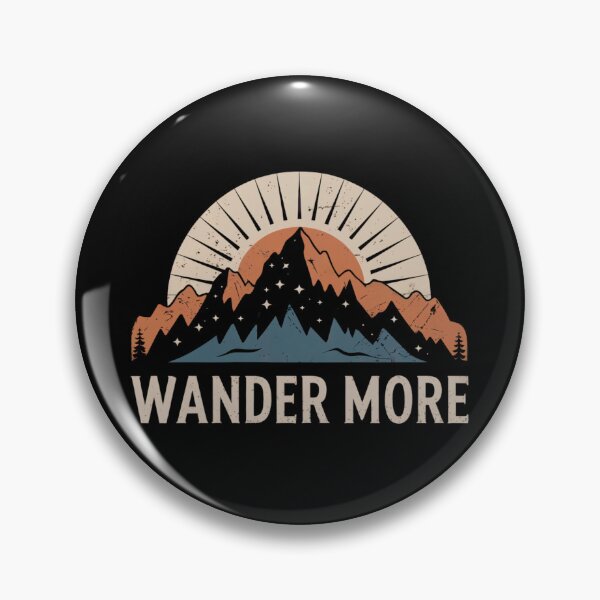 Item preview, Wander More Mountain Sunshine Design designed and sold by Peter Stawicki.
