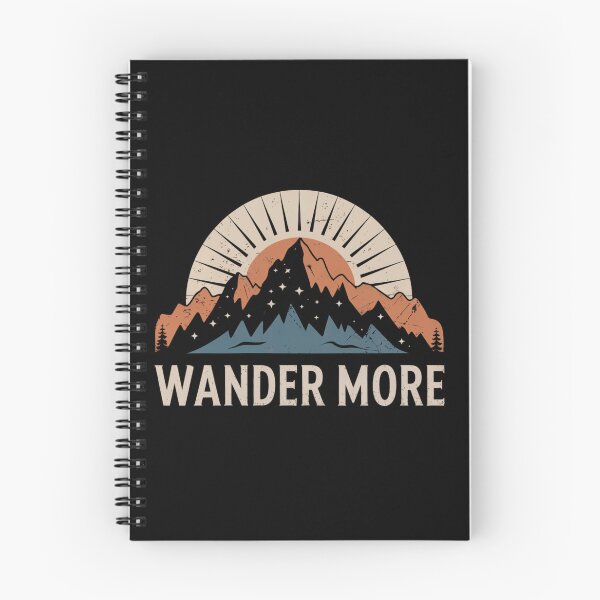 Item preview, Wander More Mountain Sunshine Design designed and sold by Peter Stawicki.