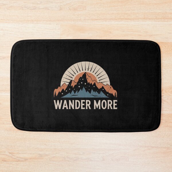 Item preview, Wander More Mountain Sunshine Design designed and sold by Peter Stawicki.
