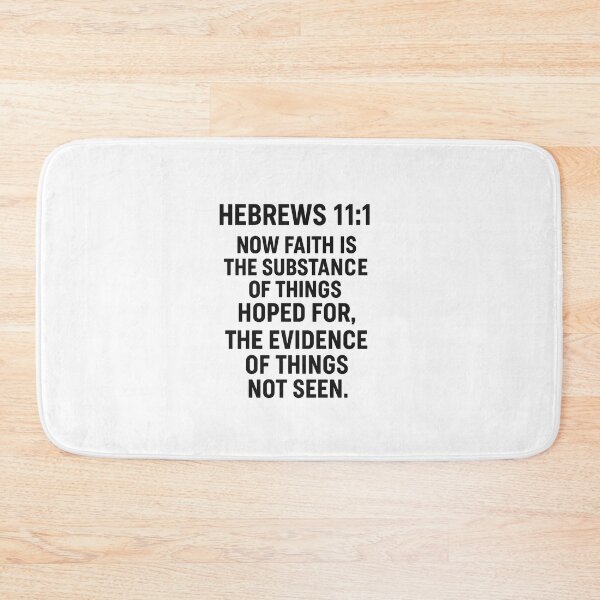 Item preview, HEBREWS 11:1 designed and sold by TheWonkyEaselCo.