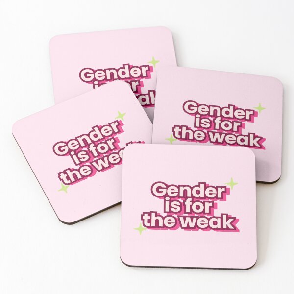 Item preview, Gender is for the weak | pride shirt designed and sold by THEJIFTSHOP.