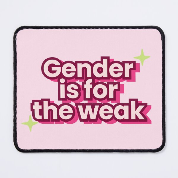 Item preview, Gender is for the weak | pride shirt designed and sold by THEJIFTSHOP.
