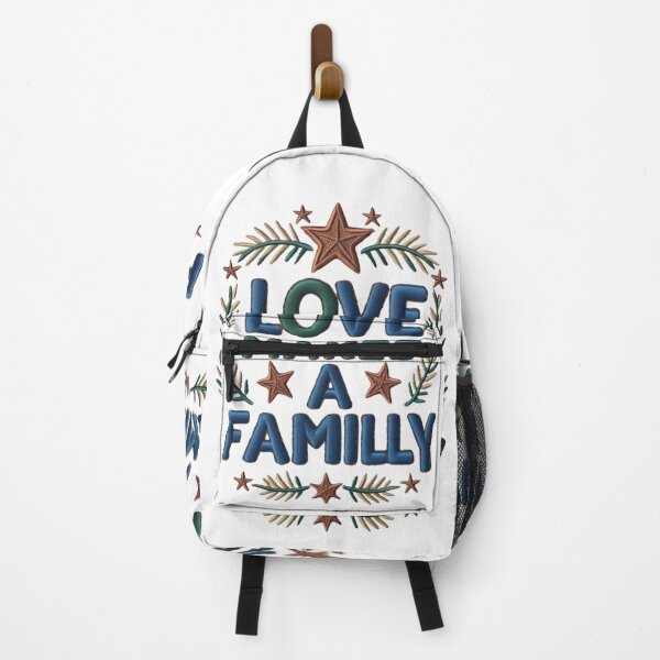 Item preview, Love Makes a Family Embroidered Style Design designed and sold by ArtDesignTp.